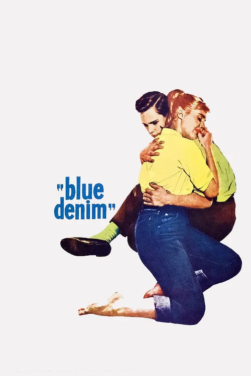 Movie poster for Blue Denim (1959)