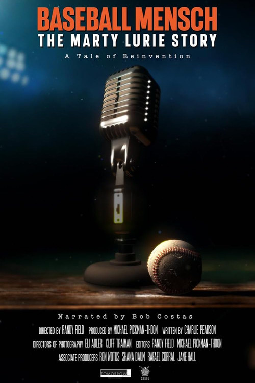 Movie poster for Baseball Mensch: The Marty Lurie Story (2025)