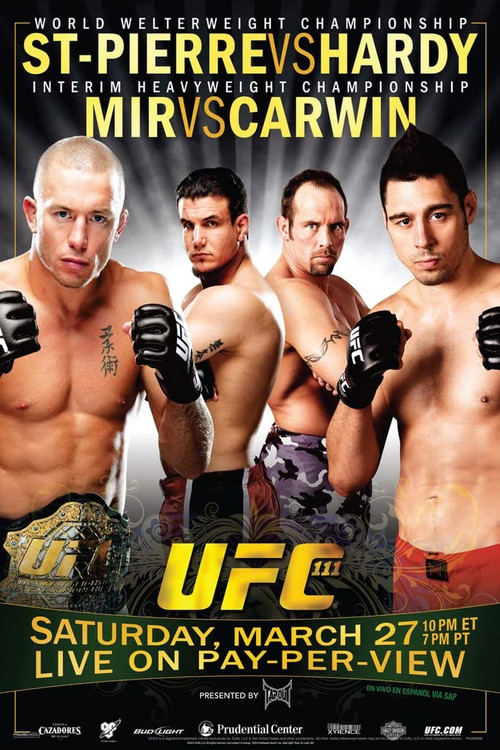 Movie poster for UFC 111: St-Pierre vs. Hardy (2010)