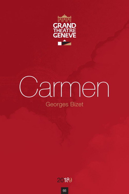 Movie poster for Carmen - Grand Théâtre de Genève (2018)