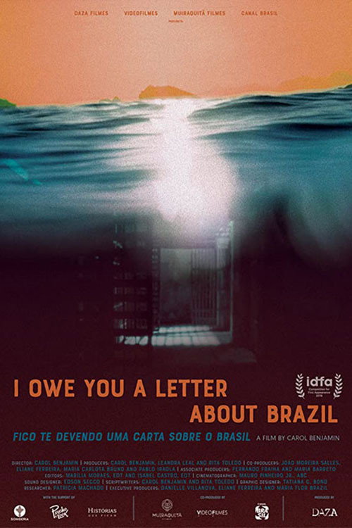 Movie poster for I Owe You a Letter About Brazil (2019)