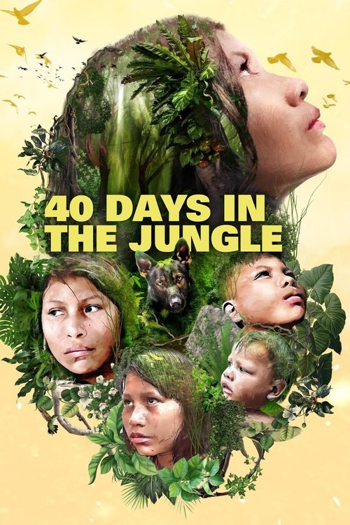 Movie poster for 40 Days Lost in the Jungle (2024)