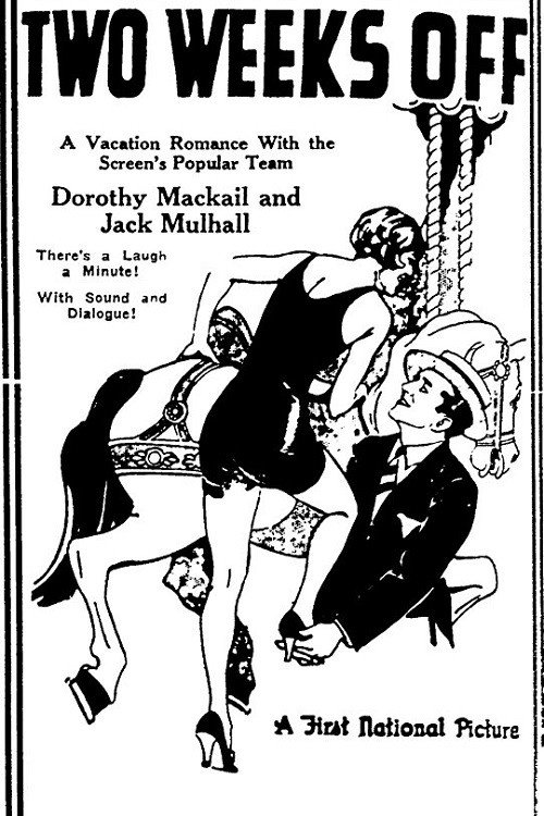 Movie poster for Two Weeks Off (1929)