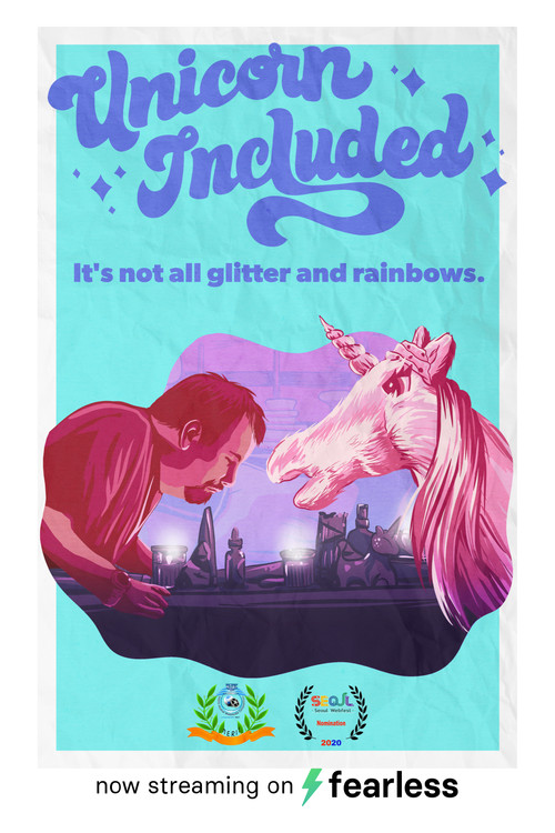 Series poster for Unicorn Included (2021)