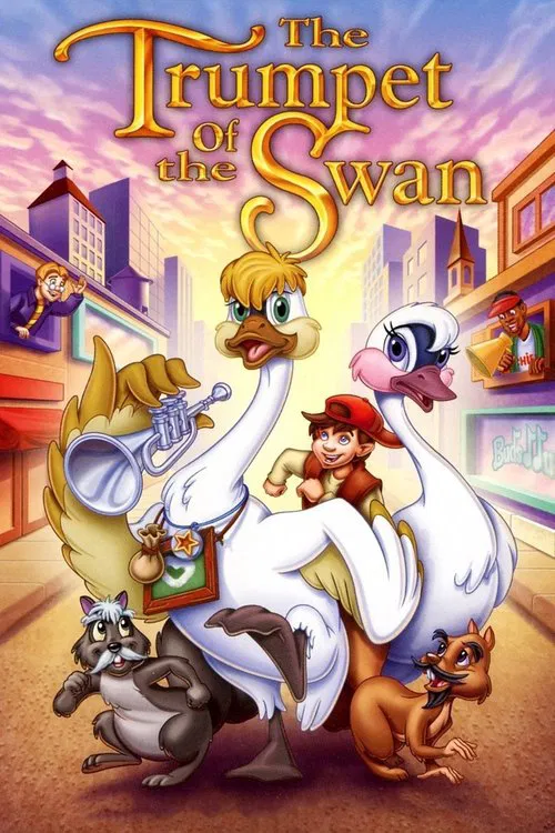 Movie poster for The Trumpet of the Swan (2001)