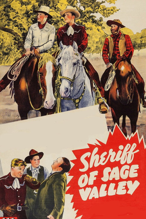 Movie poster for Sheriff of Sage Valley (1942)