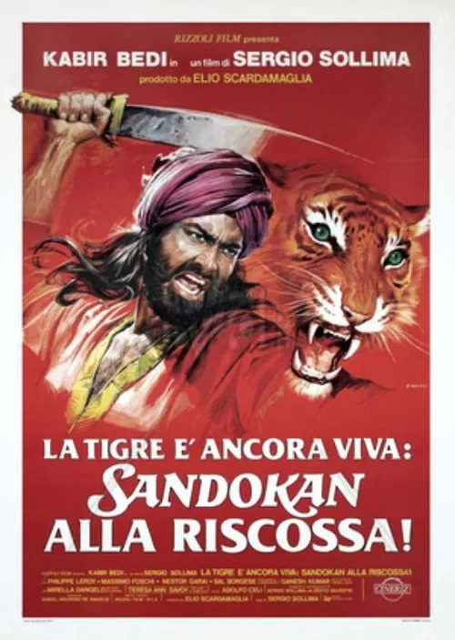 Movie poster for The Tiger Is Still Alive: Sandokan to the Rescue (1977)