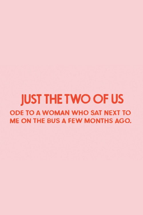 Movie poster for Just the Two of Us (2020)