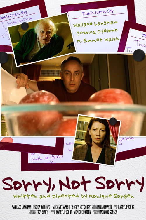 Movie poster for Sorry, Not Sorry (2019)