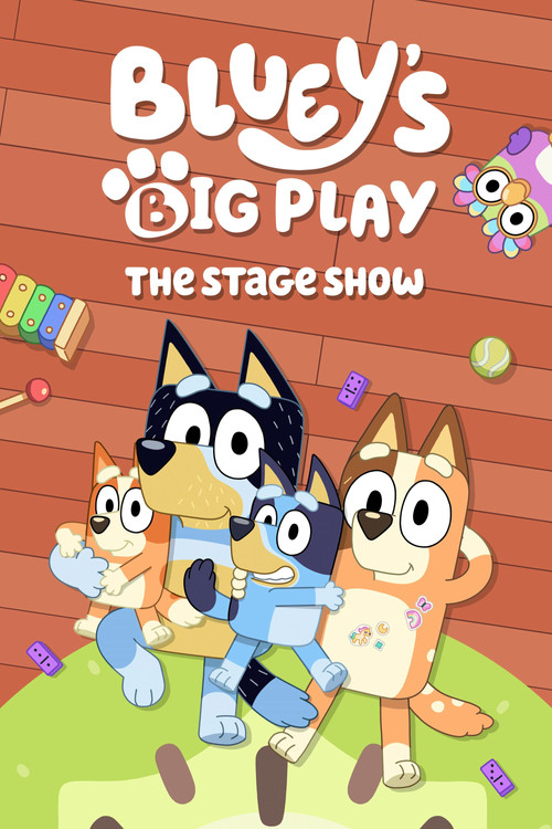 Movie poster for Bluey's Big Play (2025)