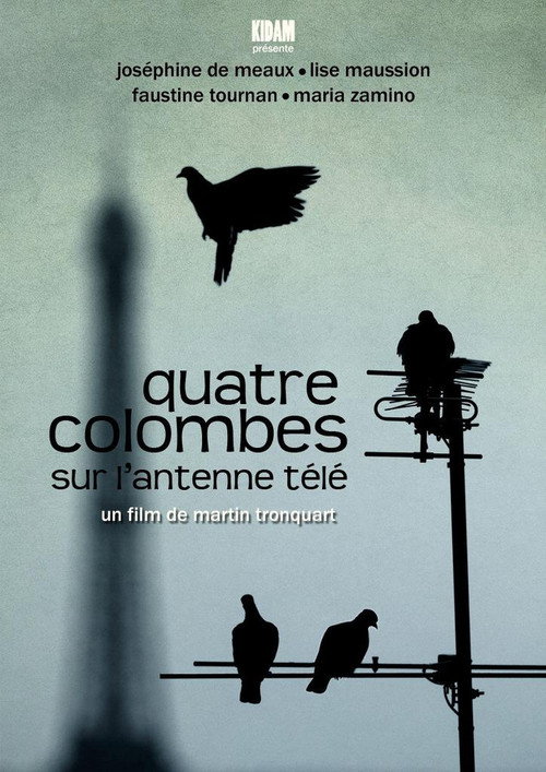 Movie poster for Quatre colombes sur l'antenne télé (2012)