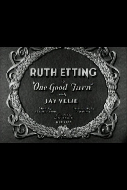Movie poster for One Good Turn (1930)