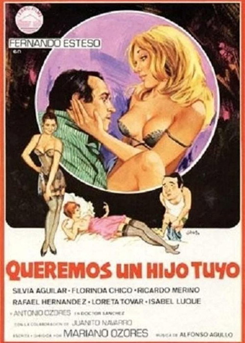 Movie poster for Queremos un hijo tuyo (1981)