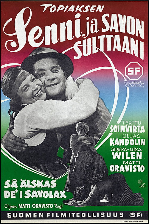 Movie poster for Senni ja Savon sulttaani (1953)
