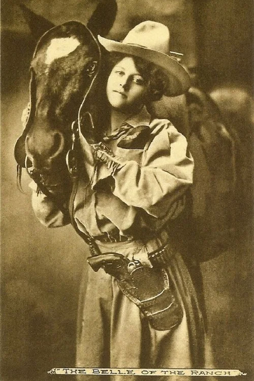 Movie poster for The Belle of Bar-Z Ranch (1912)