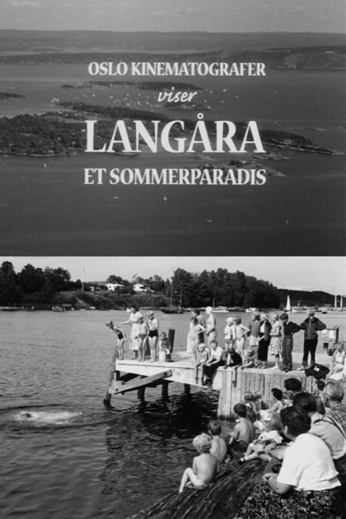 Movie poster for Oslofilm: Langåra - et sommerparadis (1953)