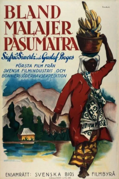 Bland malajer på Sumatra poster
