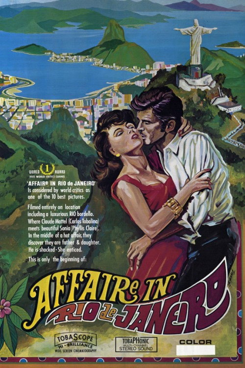 Movie poster for Affaire in Rio de Janeiro (1972)
