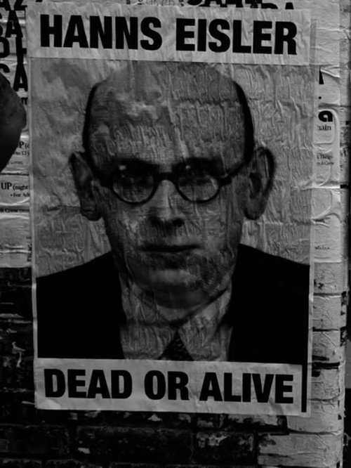 Movie poster for Wanted! Hanns Eisler (2012)