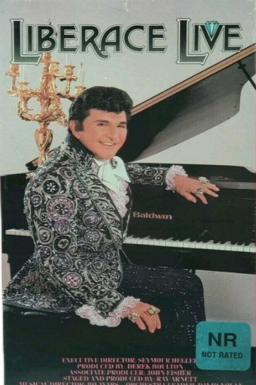 Movie poster for Liberace Live (1985)