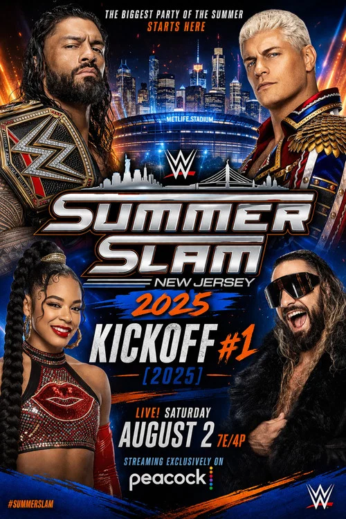 Movie poster for WWE SummerSlam 2025 Kickoff #1 (2025)