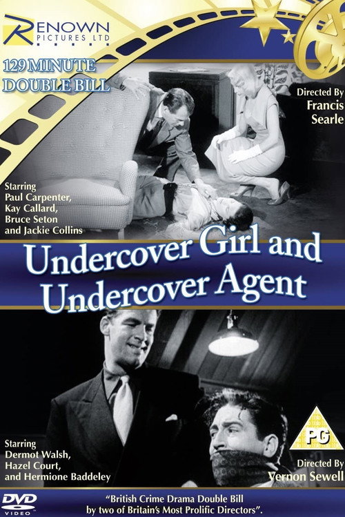 Movie poster for Undercover Girl (1958)