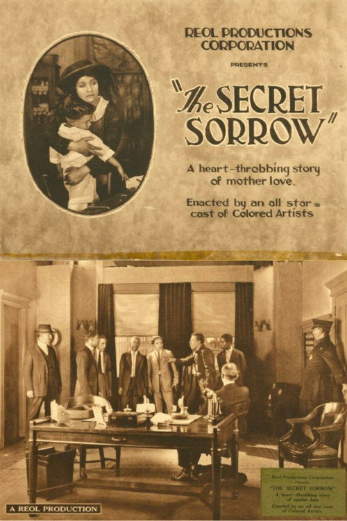 Movie poster for The Secret Sorrow (1921)
