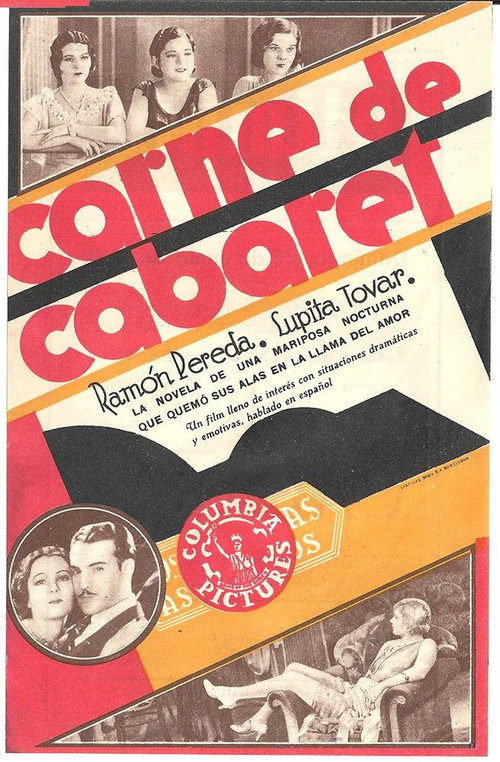 Movie poster for Carne de Cabaret (1931)