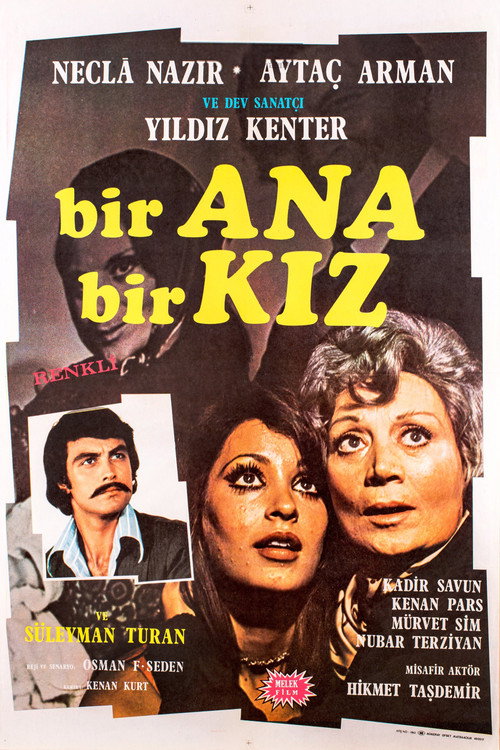 Movie poster for Bir Ana Bir Kız (1975)