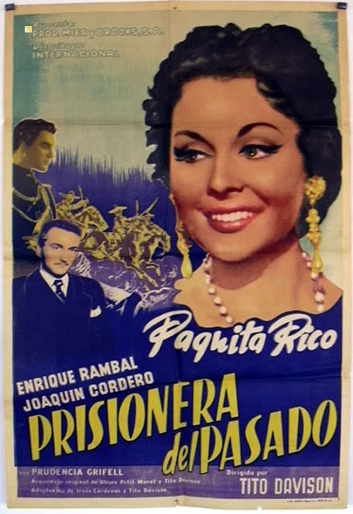 Movie poster for Prisionera del pasado (1954)