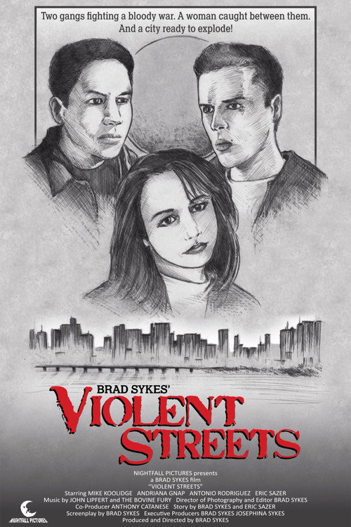 Movie poster for Violent Streets (2025)