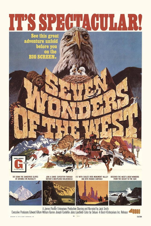 Movie poster for Seven Wonders of the West (1973)