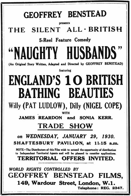 Movie poster for Naughty Husbands (1930)