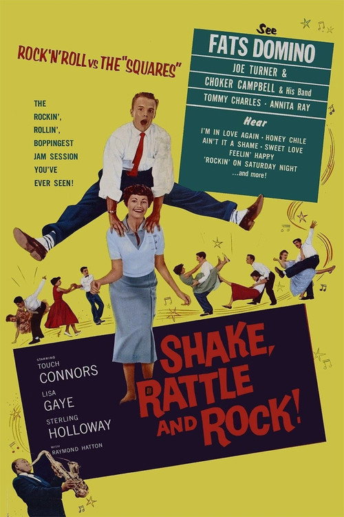 Movie poster for Shake, Rattle and Rock! (1956)
