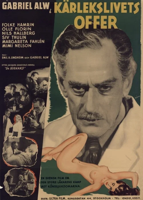 Movie poster for Kärlekslivets offer (1944)