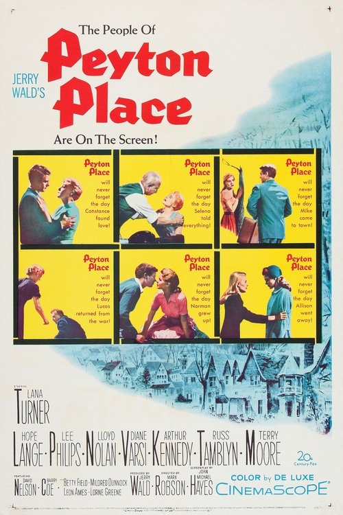 Movie poster for Peyton Place (1957)