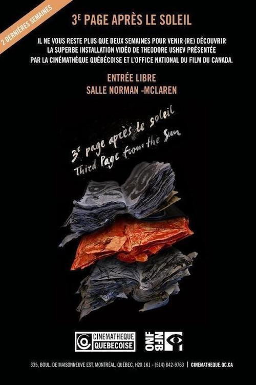 Movie poster for Third Page from the Sun (2014)