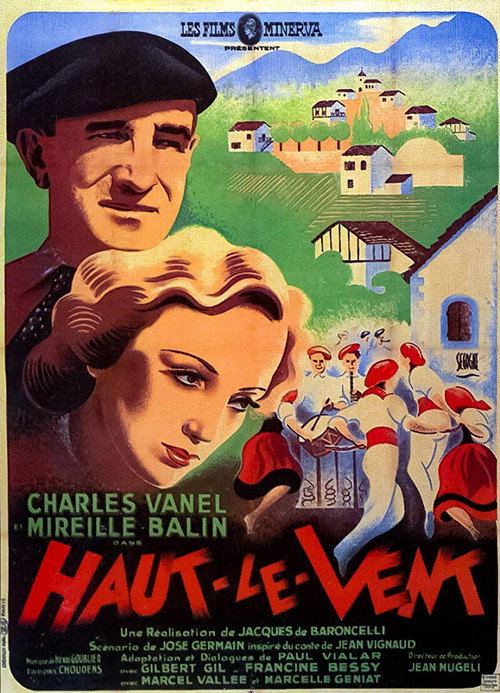 Movie poster for Haut le vent (1942)