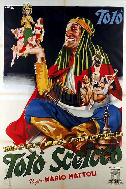 Movie poster for Toto the Sheik (1950)
