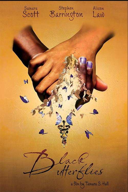 Movie poster for Black Butterflies (2022)