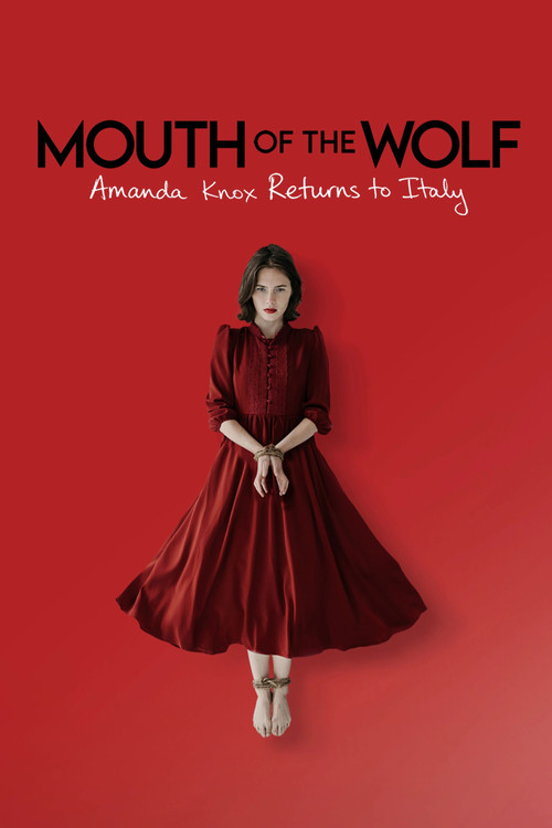 Movie poster for Mouth of the Wolf: Amanda Knox Returns to Italy (2026)
