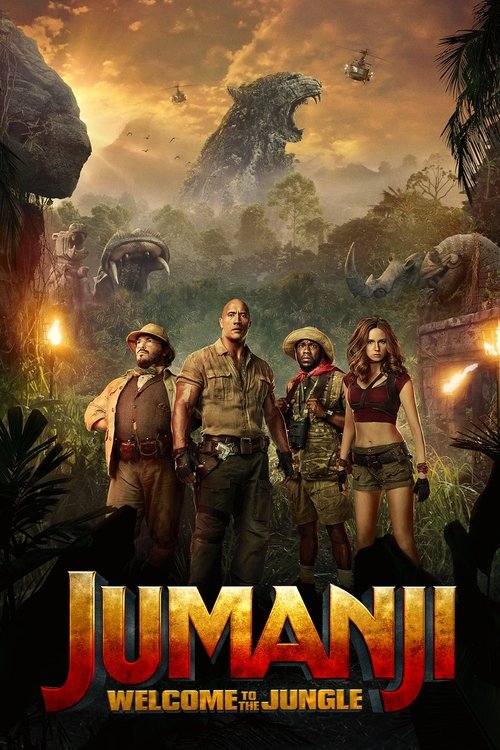 Movie poster for Jumanji: Welcome to the Jungle (2017)