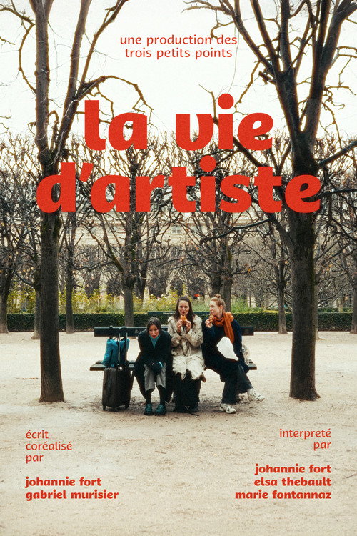 Movie poster for La Vie d'Artiste