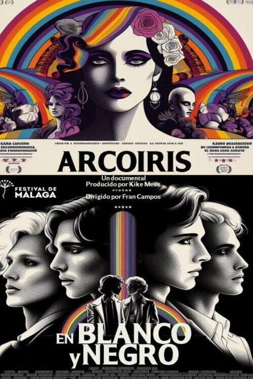 Movie poster for Rainbow in Black and White (2025)