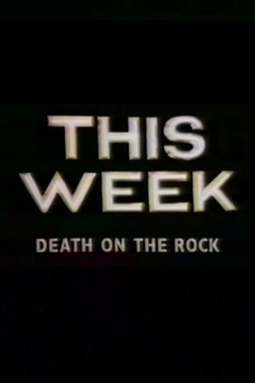 Movie poster for Death on the Rock (1988)