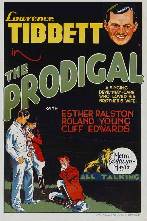 Movie poster for The Prodigal (1931)