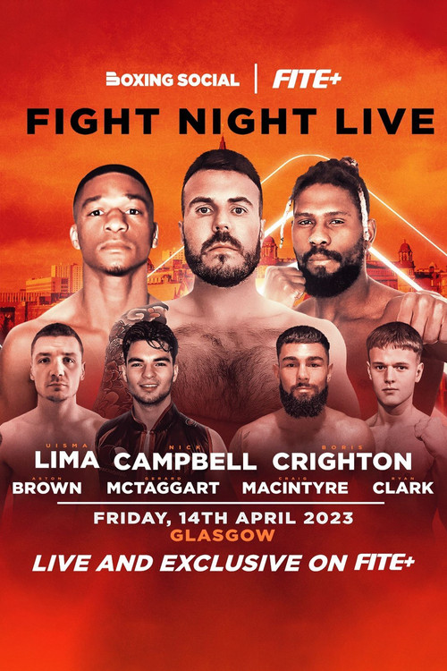 Movie poster for Boxing Social - Fight Night Live (2023)