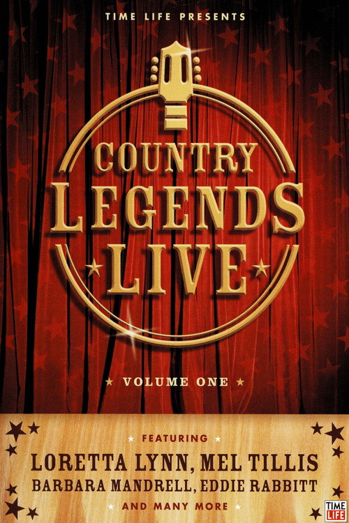 Movie poster for Time-Life: Country Legends Live, Vol. 1 (2005)