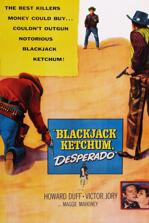 Movie poster for Blackjack Ketchum Desperado (1956)