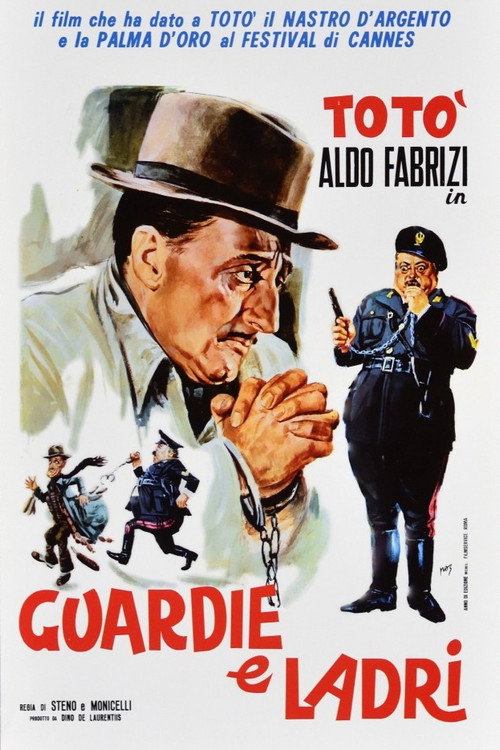 Movie poster for Cops and Robbers (1951)